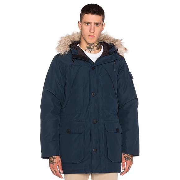 Penfield Hoosac Parka with Faux Fur Trim